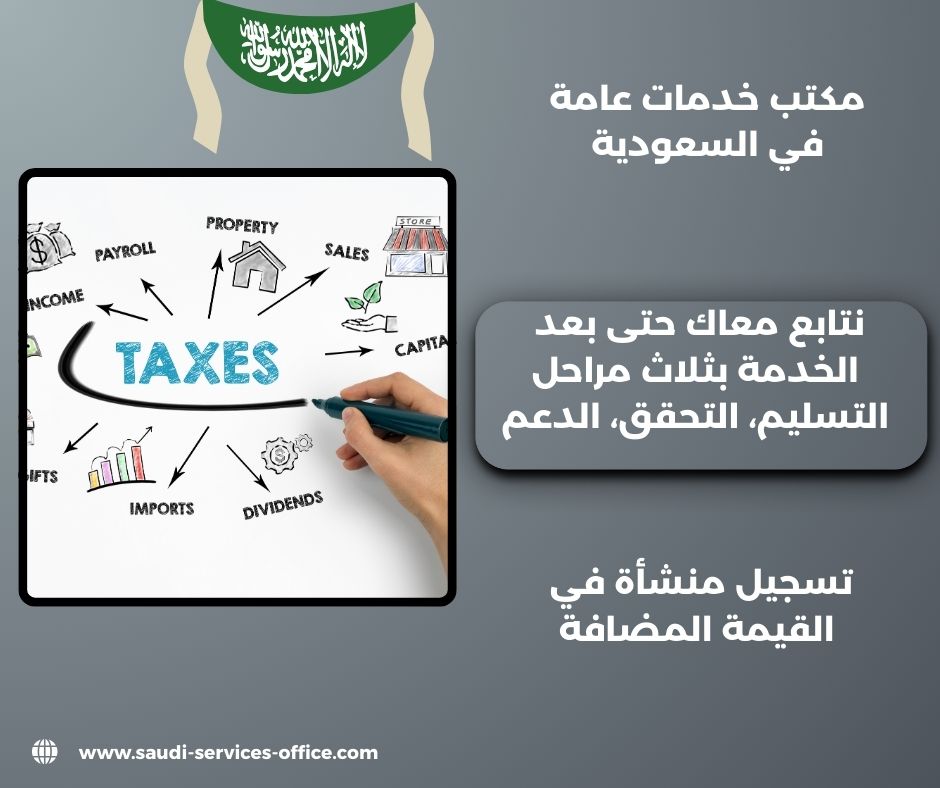 تسجيل منشأة في ضريبة القيمة المضافة